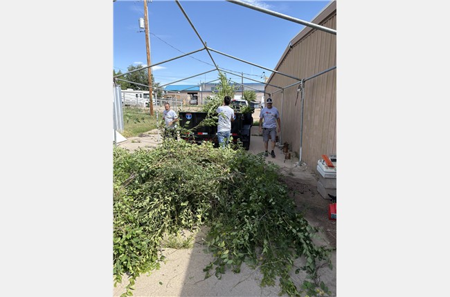 North Star Volunteer Day  at the Elks Lodge